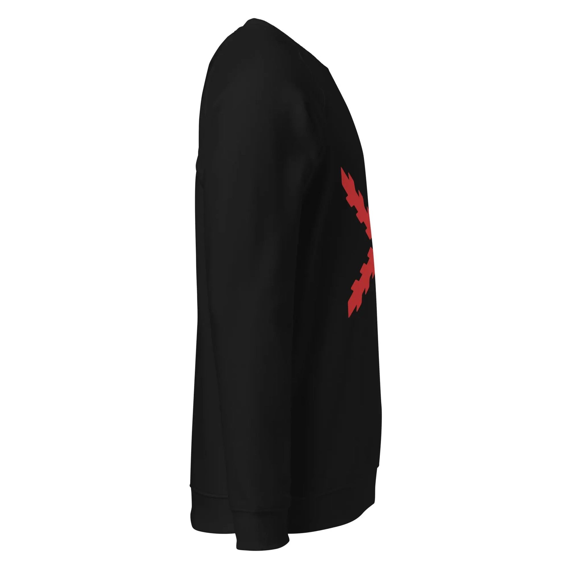 Comprar Sudadera orgánica raglán unisex Cruz de Borgoña La Flamenca de Borgoña Bandera España