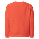 Comprar Sudadera orgánica raglán unisex Cruz de Borgoña La Flamenca de Borgoña Bandera España