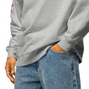 Comprar Sudadera oversize orgánica unisex "Tu regere imperio fluctus Hispane Memento" La Flamenca de Borgoña Bandera España