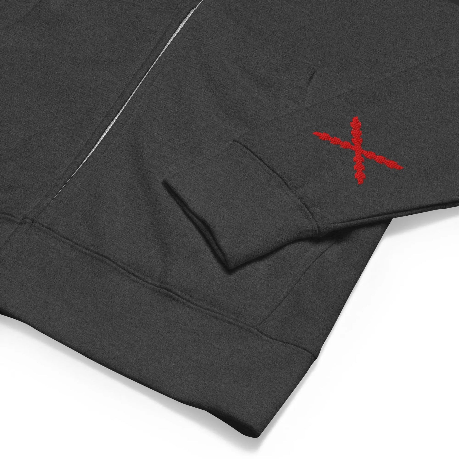 Comprar Sudadera polar con capucha y cremallera unisex Cruz de Borgoña La Flamenca de Borgoña Bandera España