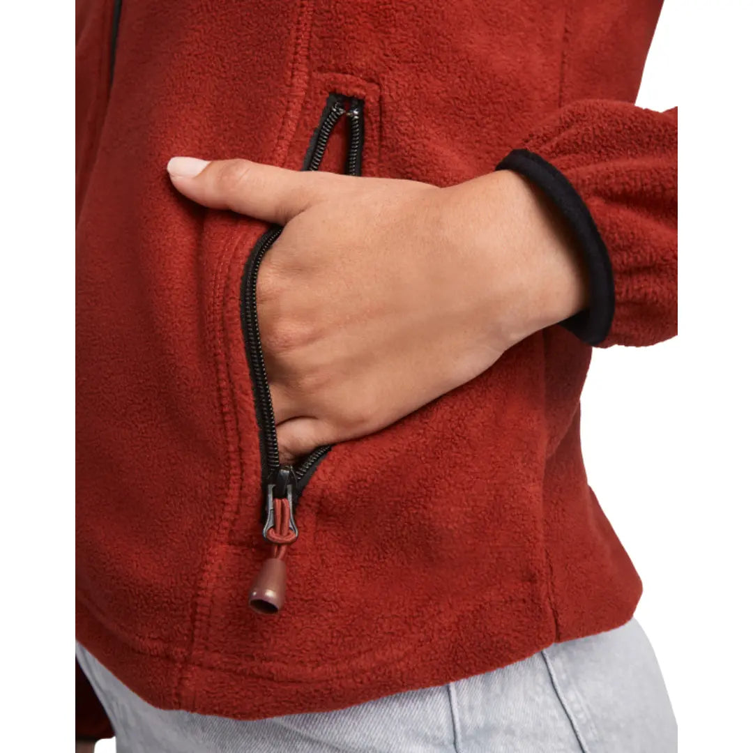 Sudadera polar cuello alto Mujer - LaFlamencadeBorgoña