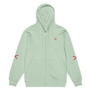 Comprar Sudadera premium con cremallera completa "Ser español es un Honor" La Flamenca de Borgoña Bandera España