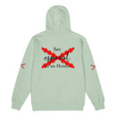 Comprar Sudadera premium con cremallera completa "Ser español es un Honor" La Flamenca de Borgoña Bandera España