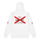 Comprar Sudadera premium con cremallera completa "Ser español es un Honor" La Flamenca de Borgoña Bandera España