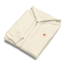 Comprar Sudadera premium con cremallera completa "Ser español es un Honor" La Flamenca de Borgoña Bandera España