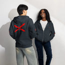 Comprar Sudadera premium con cremallera completa "Ser español es un Honor" La Flamenca de Borgoña Bandera España