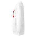 Comprar Sudadera premium unisex de cuello redondo "Ser español de Honor" La Flamenca de Borgoña Bandera España