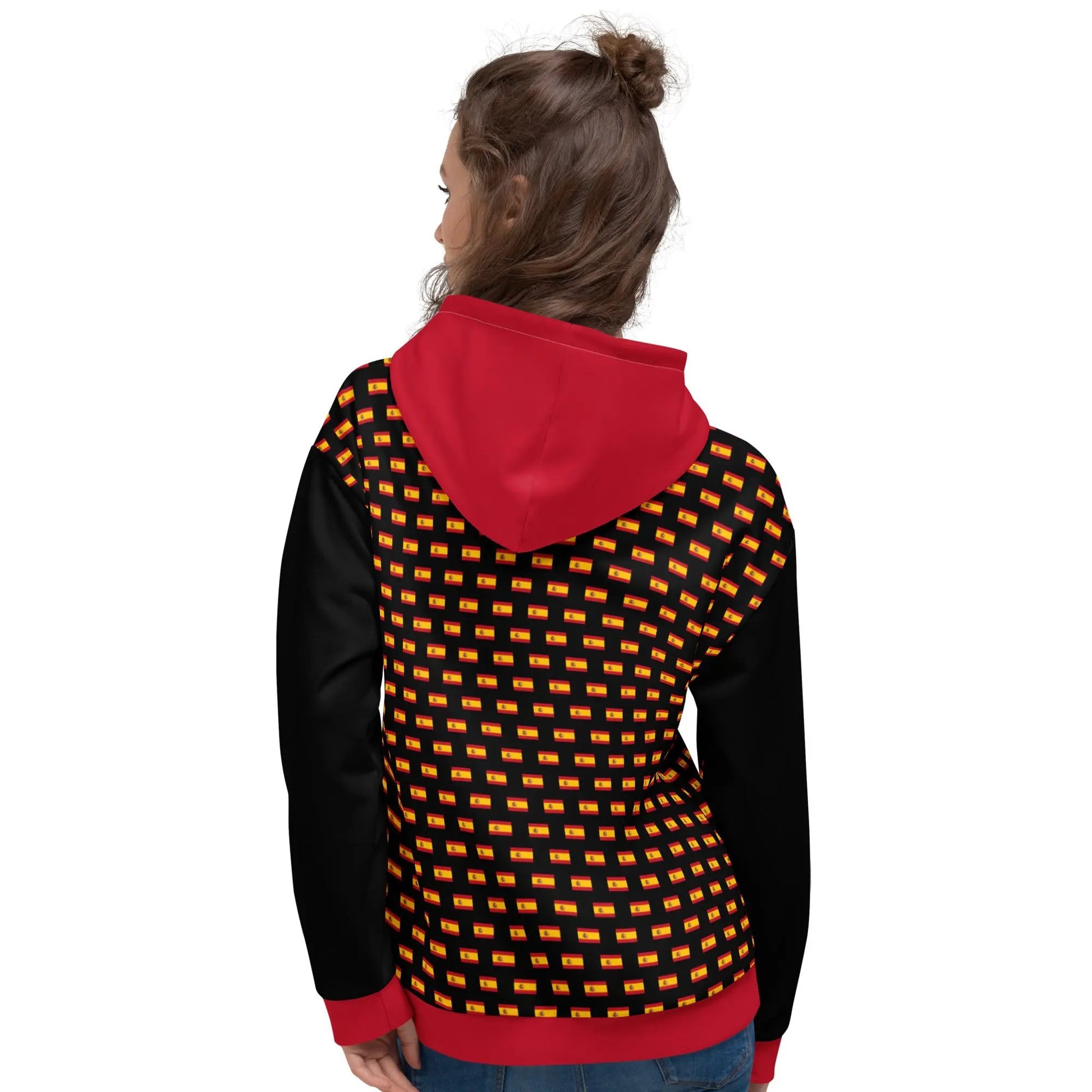 Comprar Sudadera unisex Bandera España La Flamenca de Borgoña Bandera España