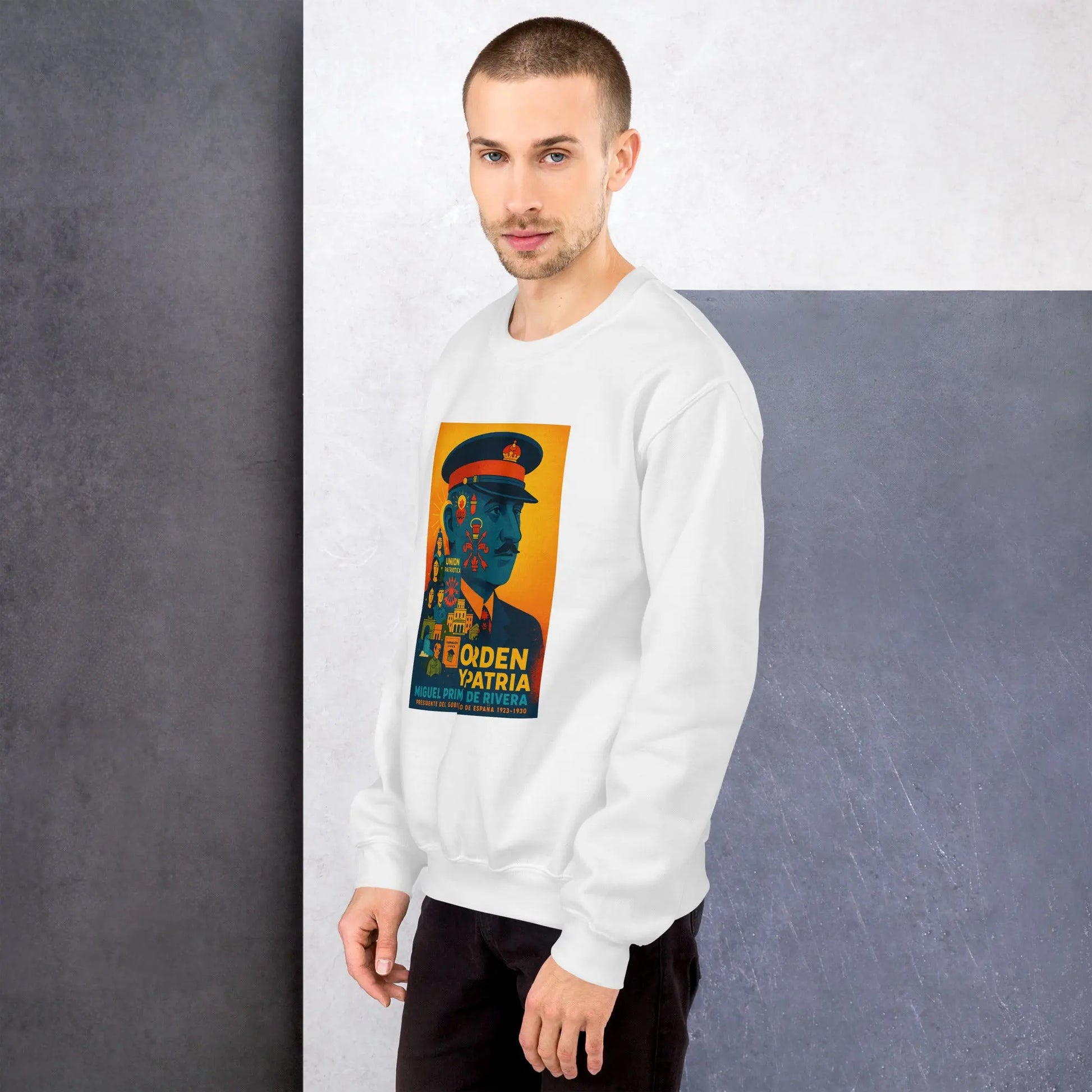 Comprar Sudadera unisex La Flamenca de Borgoña, Bandera de España, Cruz de Borgoña, Patricia Muñoz, VOX