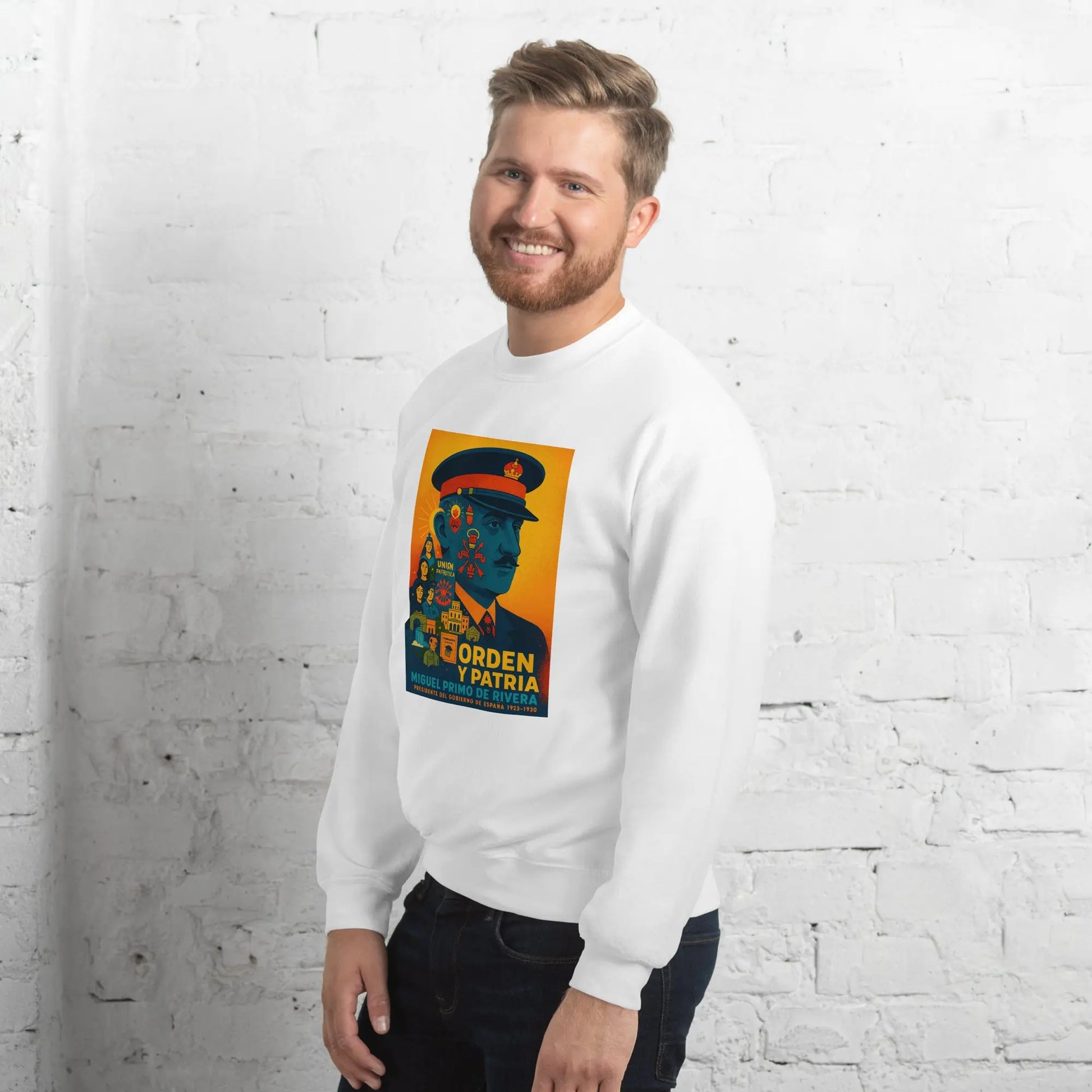 Comprar Sudadera unisex La Flamenca de Borgoña, Bandera de España, Cruz de Borgoña, Patricia Muñoz, VOX