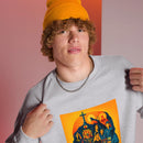 Comprar Sudadera unisex La Flamenca de Borgoña, Bandera de España, Cruz de Borgoña, Patricia Muñoz, VOX