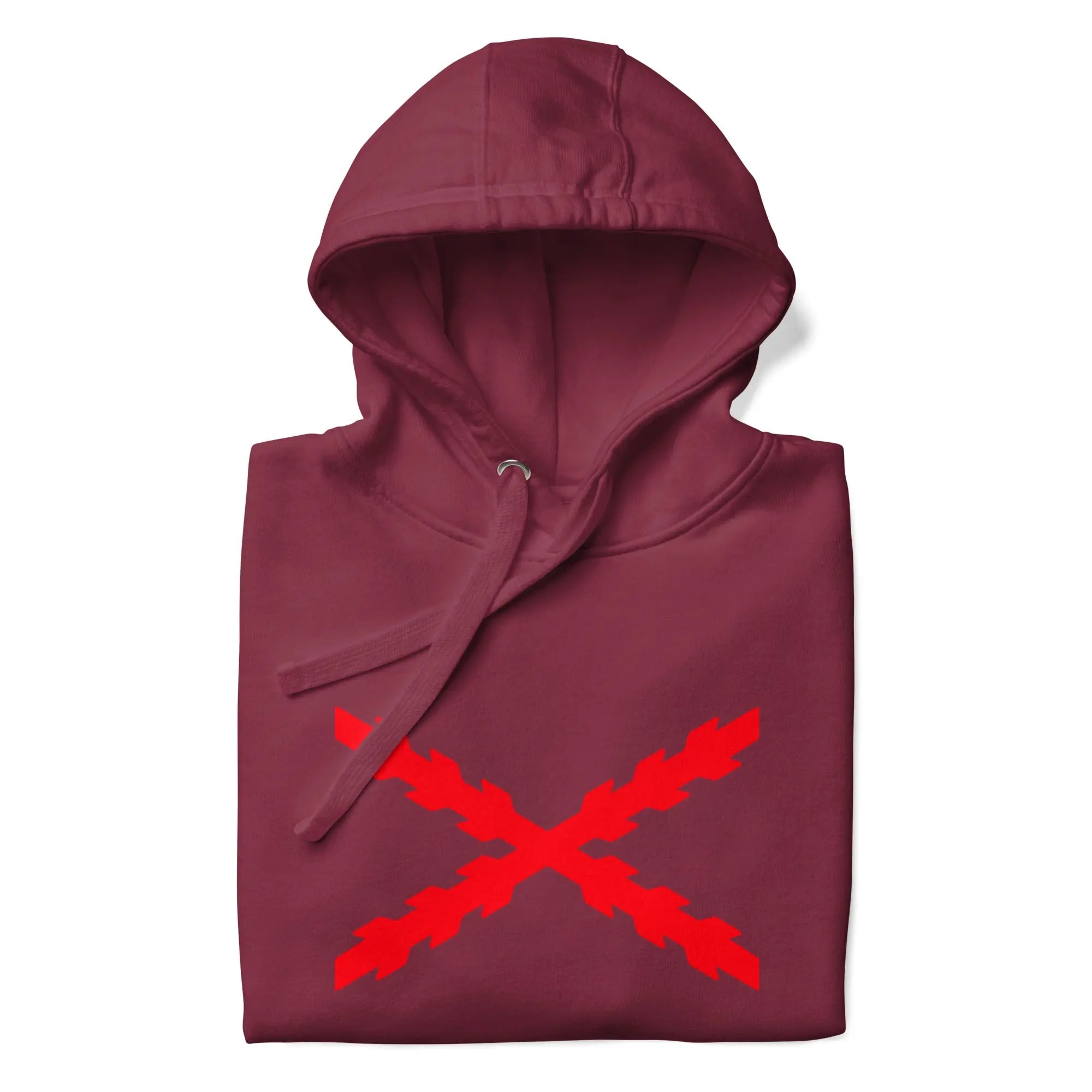 Comprar Sudadera unisex Tu Regere Imperio Fluctus Hispane Memento con capucha Bandera España La Flamenca de Borgoña Patricia Muñoz VOX