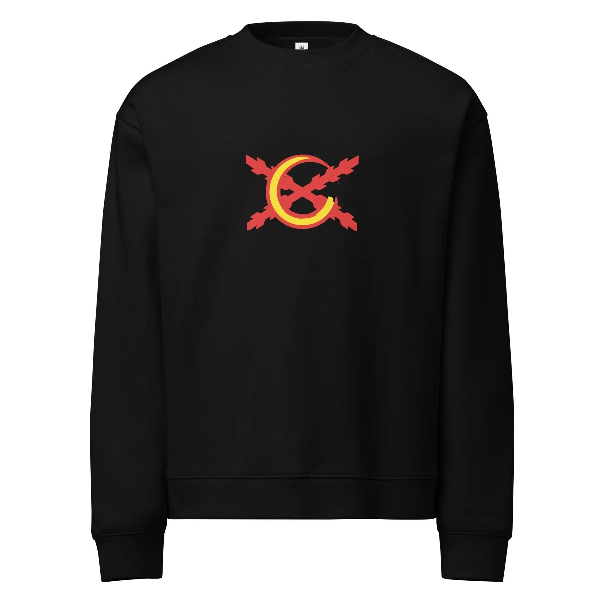 Comprar Sudadera unisex de cuello redondo relax La Flamenca de Borgoña La Flamenca de Borgoña Bandera España