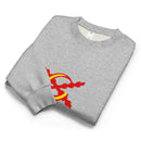 Comprar Sudadera unisex de cuello redondo relax La Flamenca de Borgoña La Flamenca de Borgoña Bandera España