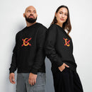 Comprar Sudadera unisex de cuello redondo relax La Flamenca de Borgoña La Flamenca de Borgoña Bandera España