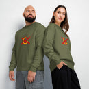 Comprar Sudadera unisex de cuello redondo relax La Flamenca de Borgoña La Flamenca de Borgoña Bandera España