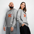 Comprar Sudadera unisex de cuello redondo relax La Flamenca de Borgoña La Flamenca de Borgoña Bandera España