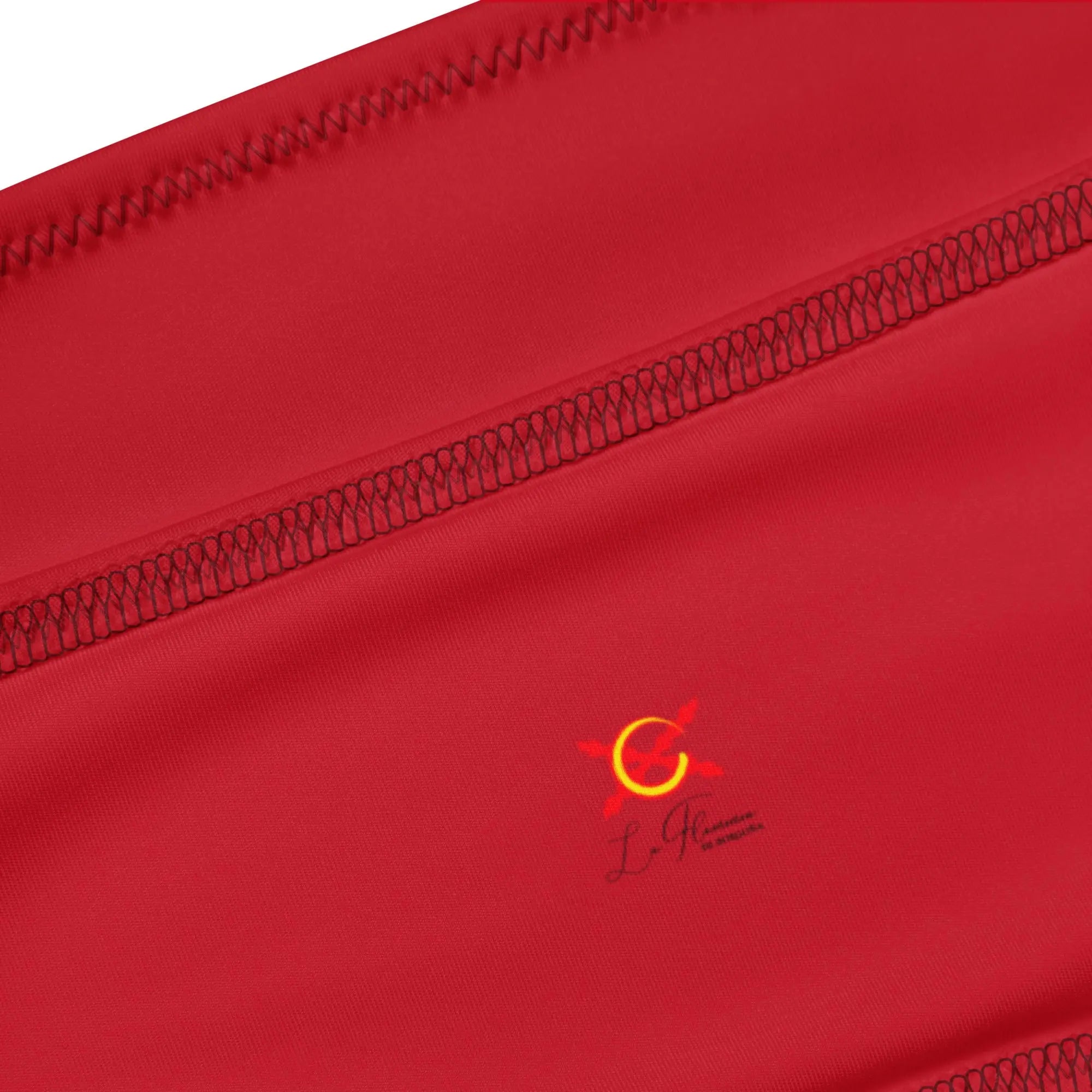 Comprar Sujetador de bikini bandeau reciclado Bandera España La Flamenca de Borgoña Bandera España