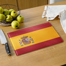 Comprar Tabla de cortar de vidrio Bandera de España La Flamenca de Borgoña Bandera España