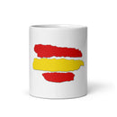 Comprar Taza Bandera de España trazos La Flamenca de Borgoña, Bandera de España, Cruz de Borgoña, Patricia Muñoz, VOX, Santiago Abascal