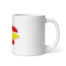 Comprar Taza Bandera de España trazos La Flamenca de Borgoña, Bandera de España, Cruz de Borgoña, Patricia Muñoz, VOX, Santiago Abascal