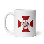 Comprar Taza Cruz Templaria (2 cruces) Bandera España La Flamenca de Borgoña Patricia Muñoz VOX