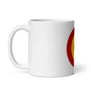 Comprar Taza Escarapela de España La Flamenca de Borgoña, Bandera de España, Cruz de Borgoña, Patricia Muñoz, VOX, Santiago Abascal