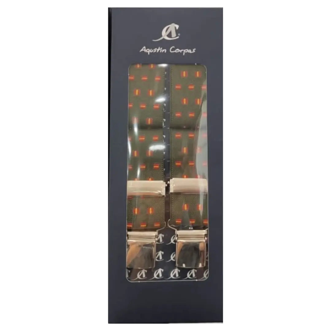 Comprar Tirante Bandera España verde mosaico banderitas tipo cruceta La Flamenca de Borgoña, Bandera de España, Cruz de Borgoña