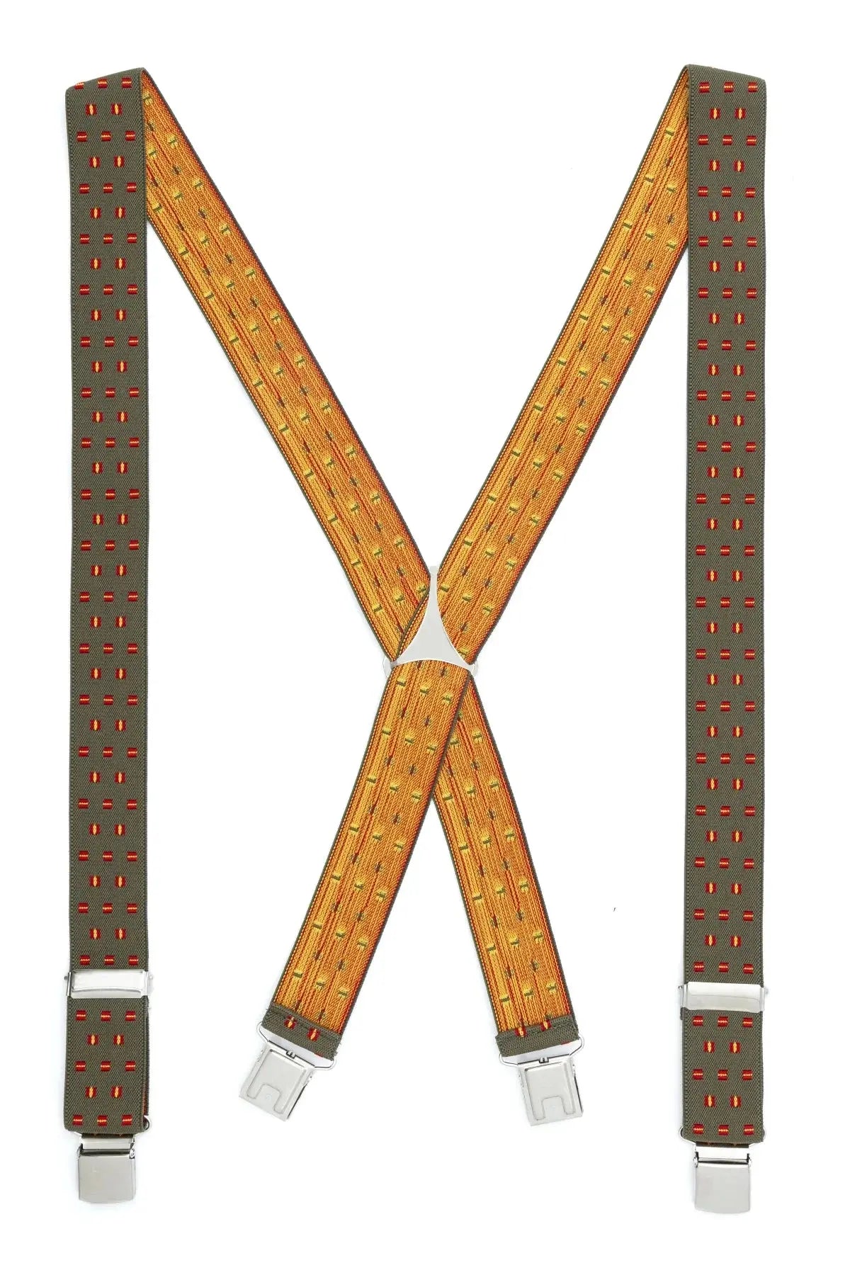 Comprar Tirante Bandera España verde mosaico banderitas tipo cruceta La Flamenca de Borgoña, Bandera de España, Cruz de Borgoña