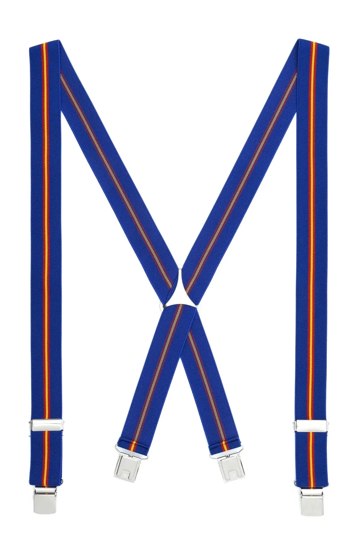 Comprar Tirante de Hombre tipo cruceta Estampado Azul Bandera - Agustín Corpas La Flamenca de Borgoña, Bandera de España, Cruz de Borgoña