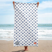 Comprar Toalla Anclas - Colección Alta Mar II Bandera España La Flamenca de Borgoña Patricia Muñoz VOX