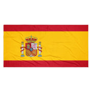 Comprar Toalla Bandera España con escudo La Flamenca de Borgoña Bandera España
