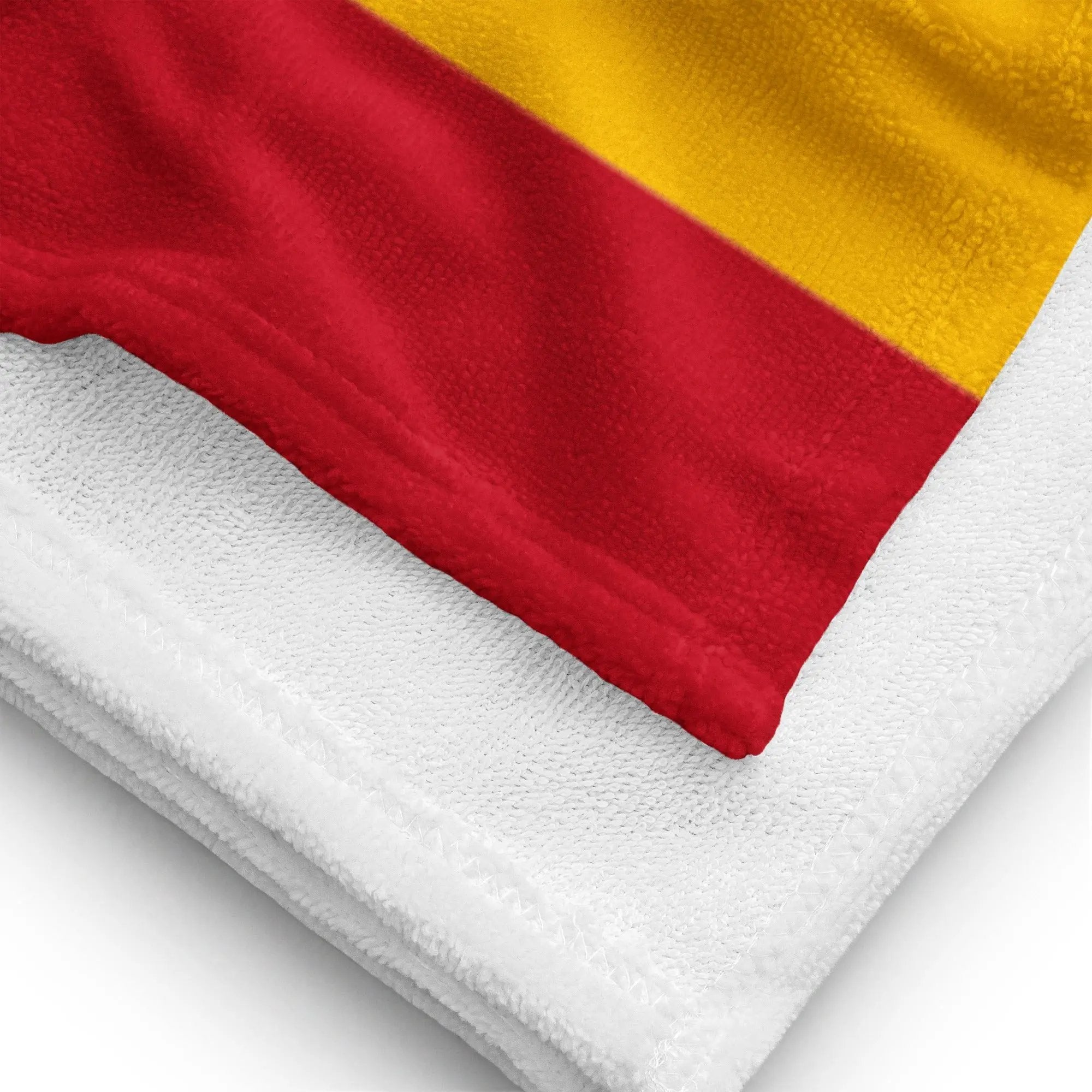 Comprar Toalla Bandera España con escudo La Flamenca de Borgoña Bandera España