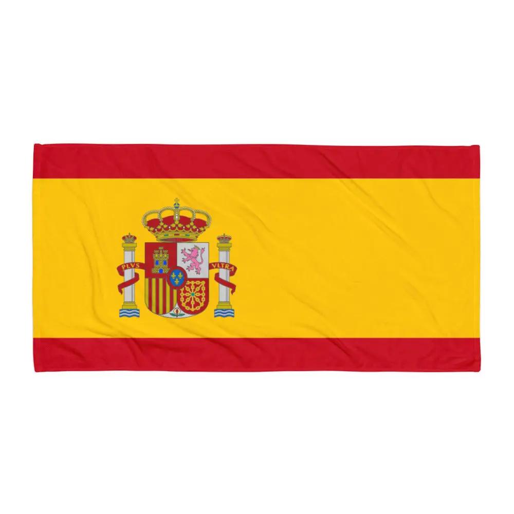 Comprar Toalla Bandera España con escudo La Flamenca de Borgoña Bandera España
