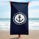 Comprar Toalla Colección Alta Mar I La Flamenca de Borgoña, Bandera de España, Cruz de Borgoña, Patricia Muñoz, VOX, Santiago Abascal