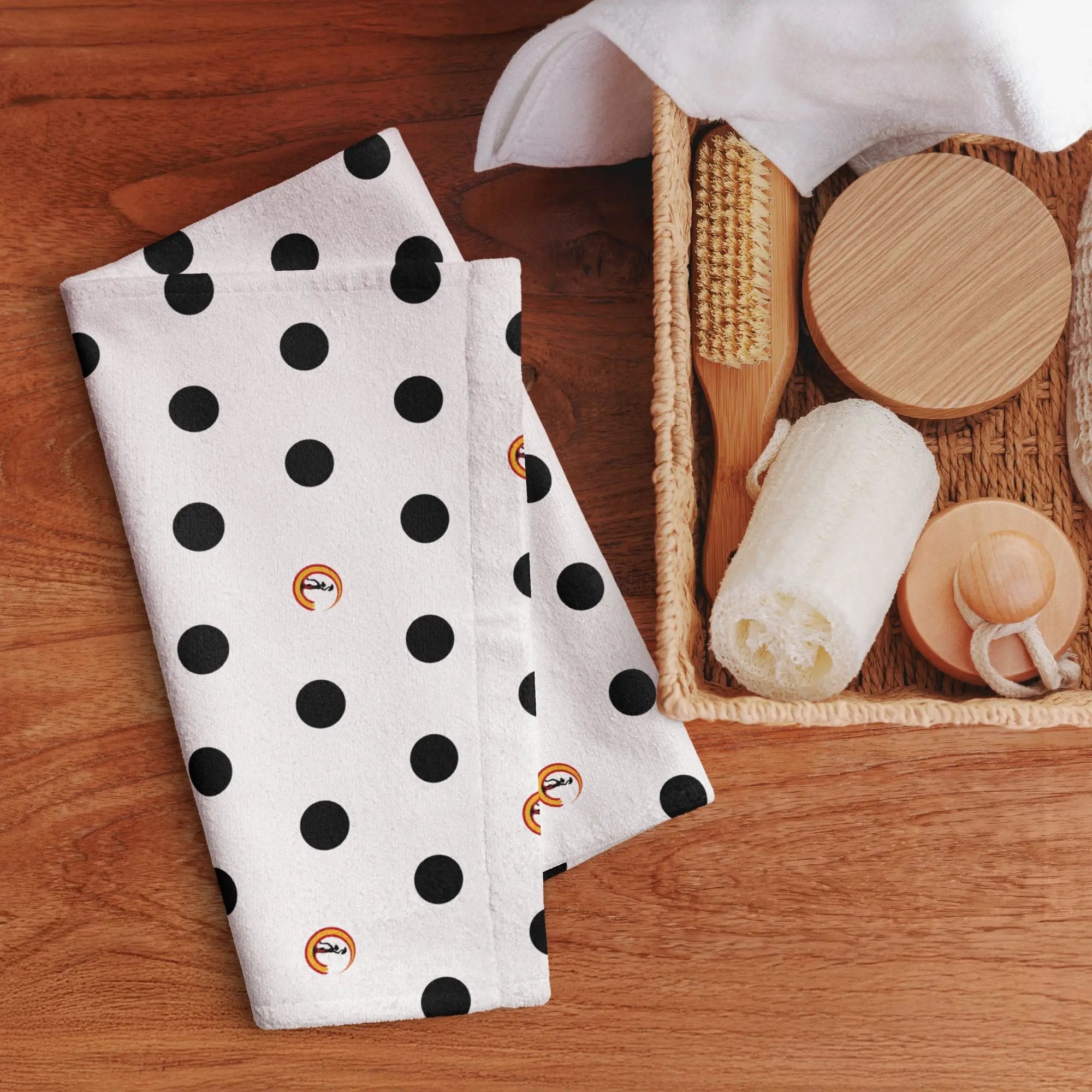 Comprar Toalla de mano Lunares La Flamenca de Borgoña Bandera España