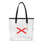 Comprar Tote bag transparente Cruz de Borgoña Bandera España La Flamenca de Borgoña Patricia Muñoz VOX