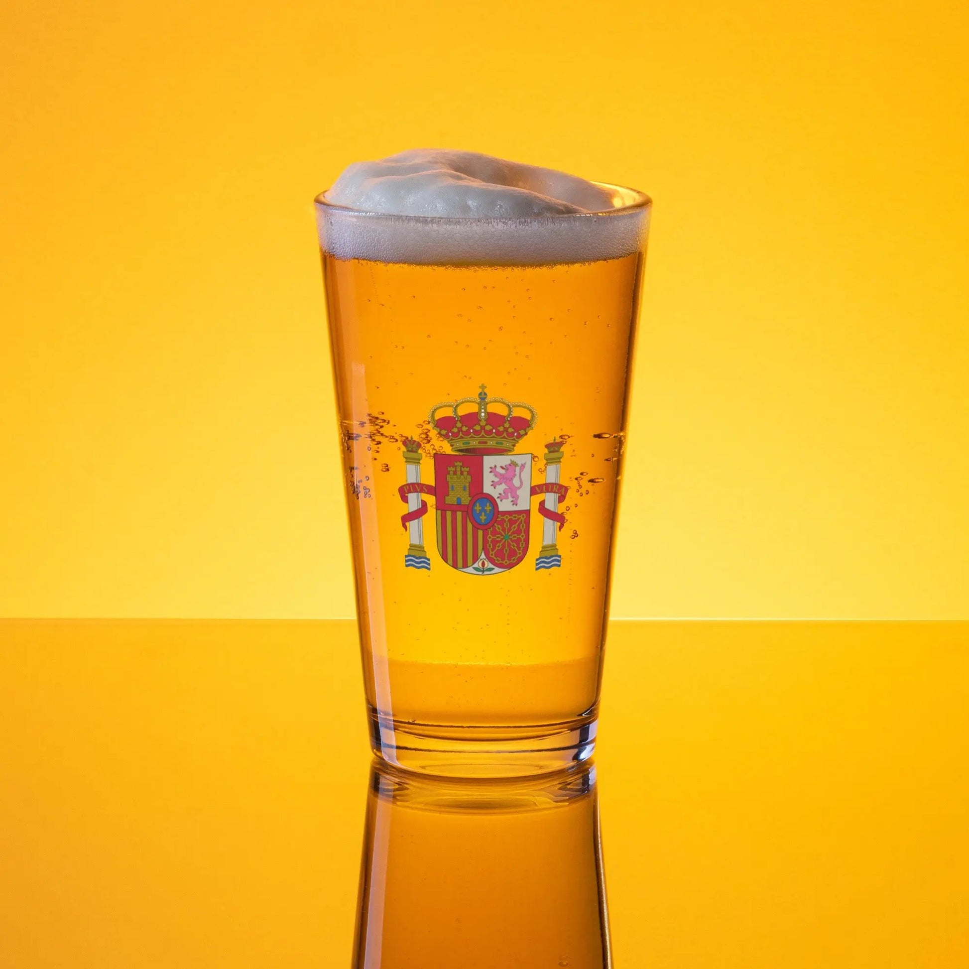 Comprar Vaso de cerveza Escudo España La Flamenca de Borgoña Bandera España