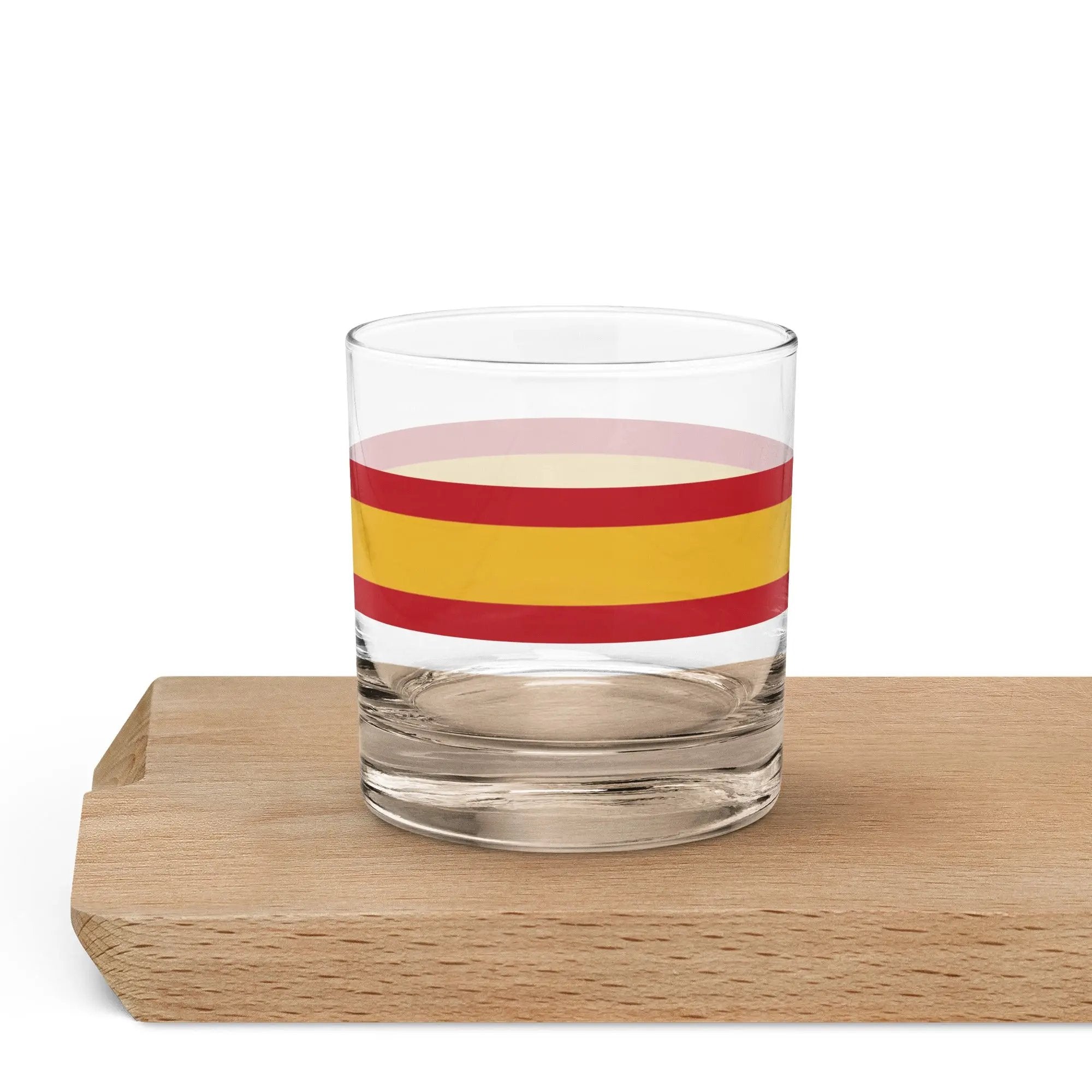 Comprar Vaso old fashioned Bandera España La Flamenca de Borgoña Bandera España