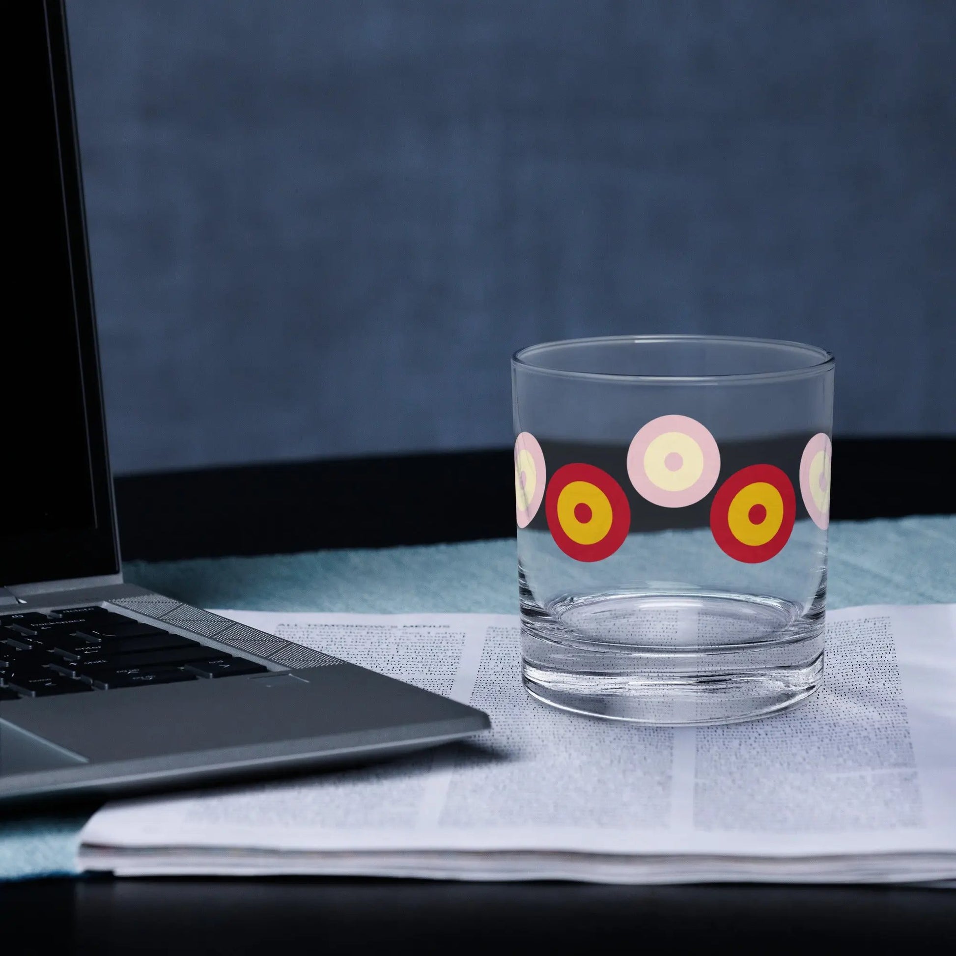 Comprar Vaso old fashioned Escarapela La Flamenca de Borgoña Bandera España