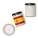 Comprar Vela perfumada de soja Bandera España La Flamenca de Borgoña Bandera España