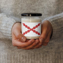 Comprar Vela perfumada de soja Cruz de Borgoña La Flamenca de Borgoña Bandera España