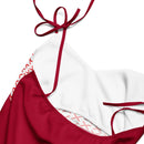 Comprar Vestido midi con tirantes ajustables Cruz de Borgoña La Flamenca de Borgoña Bandera España