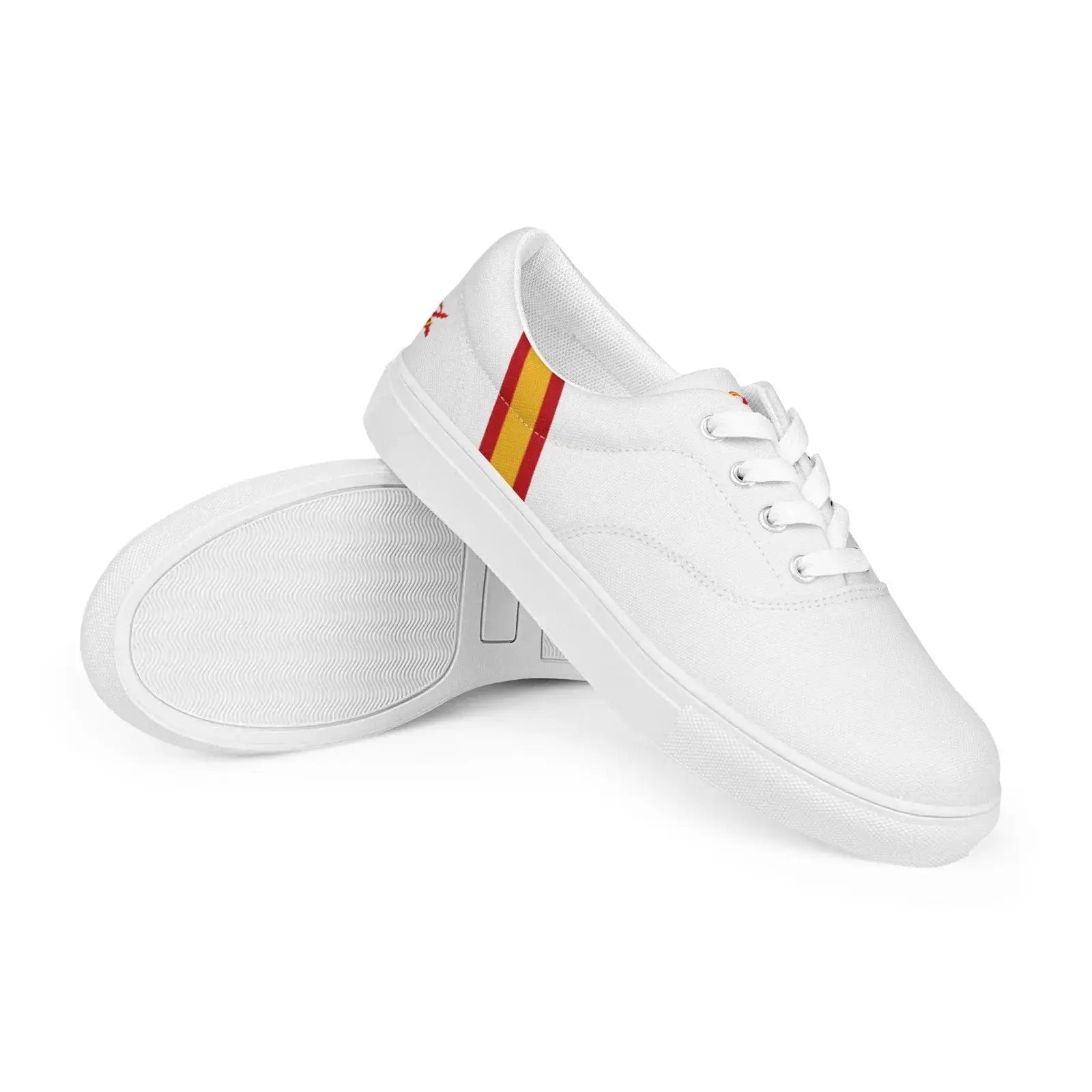 Comprar Zapatillas España hombre, talla 41 y 45- OFERTA Bandera España La Flamenca de Borgoña Patricia Muñoz VOX