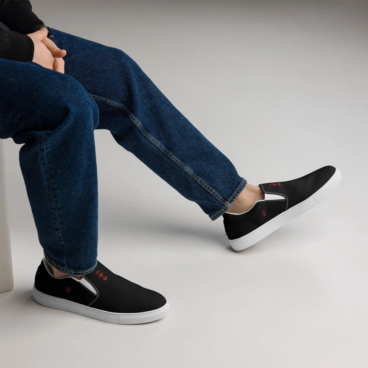 Zapatillas Falange de lona sin cordones para hombre