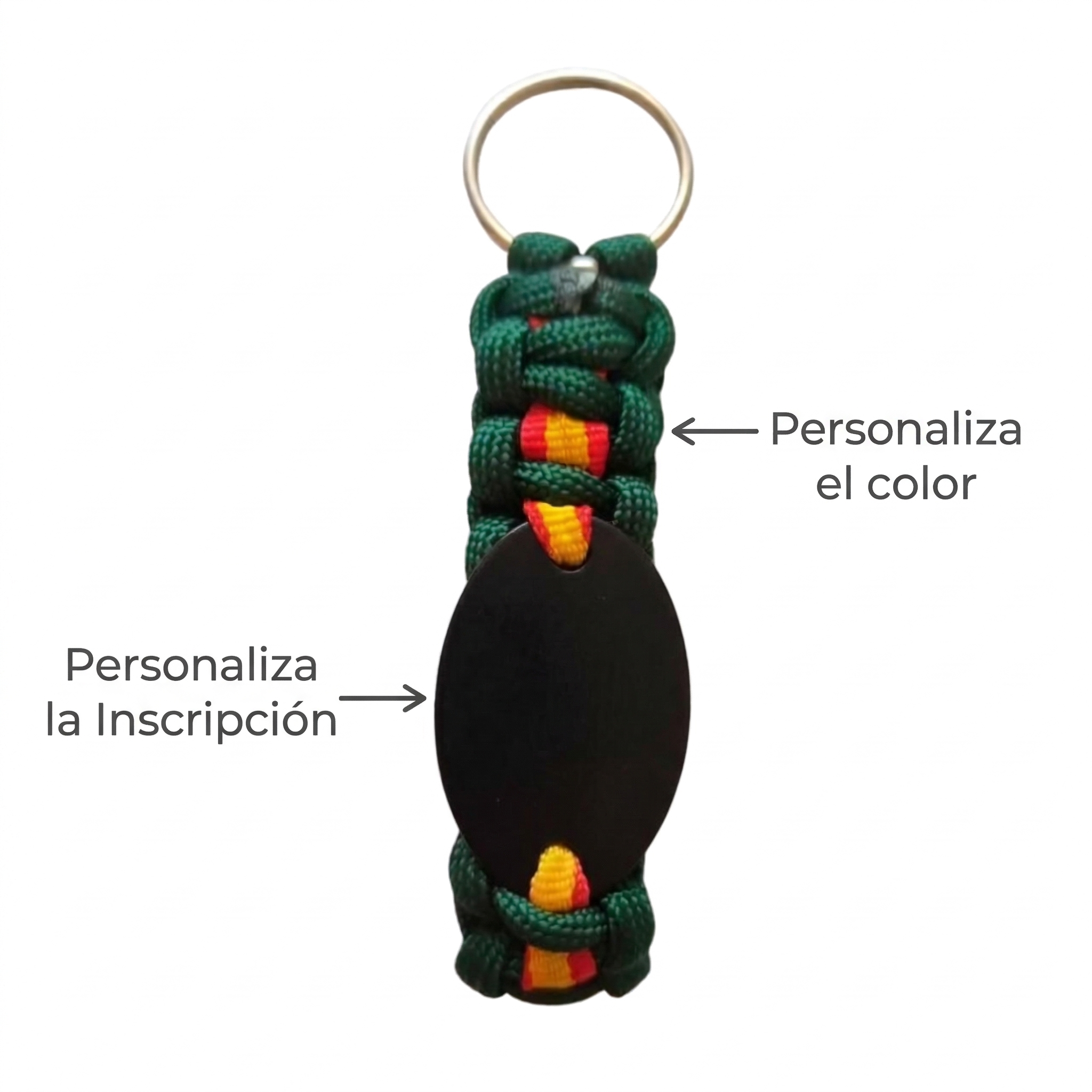 Llavero paracord PERSONALIZADO