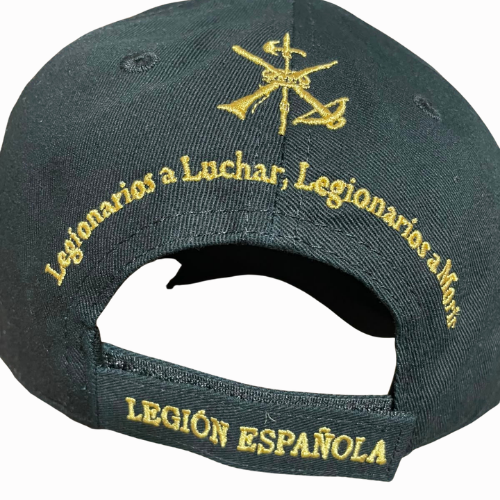 Gorra Negra Legión Española “Los Novios de la Muerte”