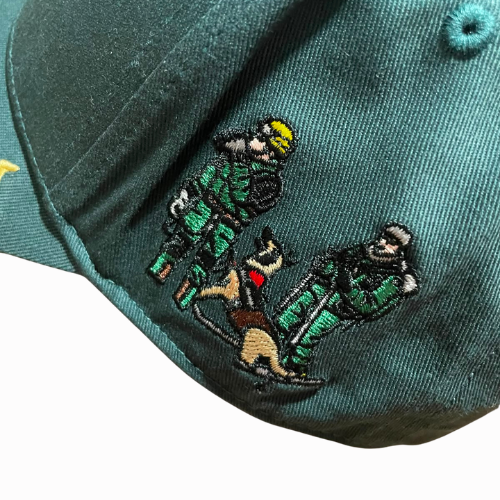 Gorra Verde Grisácea Bordada GAR Guardia Civil