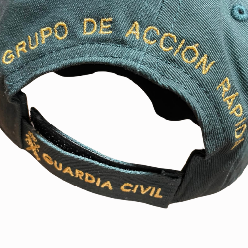 Gorra Verde Grisácea Bordada GAR Guardia Civil