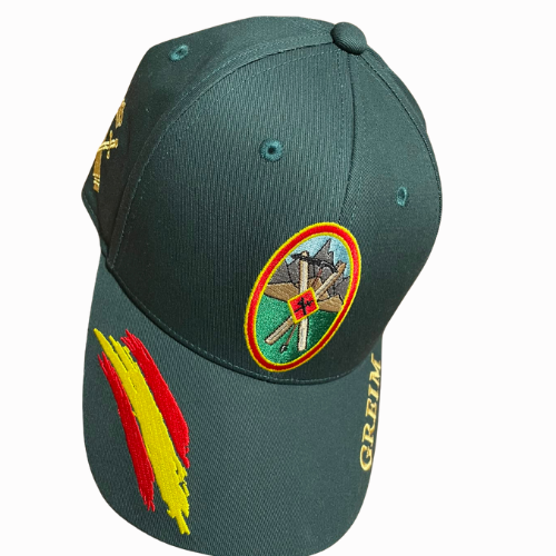 Gorra Verde Oscura Bordada GREIM Guardia Civil